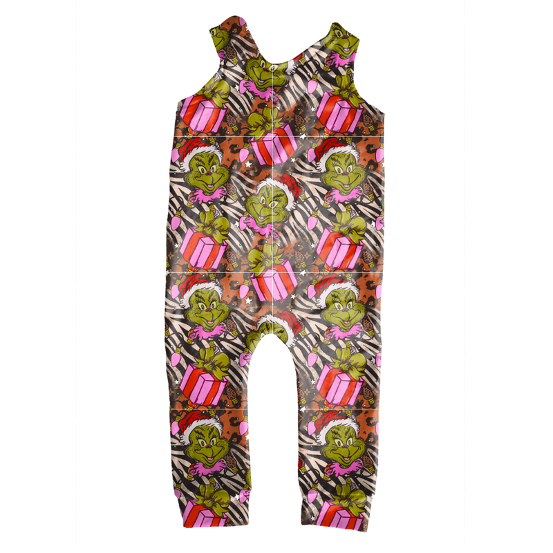 Pretty Mean Christmas Oakley Overalls - Knit - Pre Order - Christmas Special