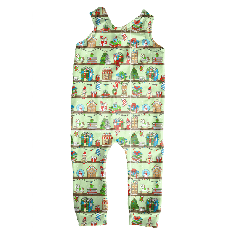 Holiday Hide & Seek Oakley Overalls - Knit - Pre Order - Christmas Special