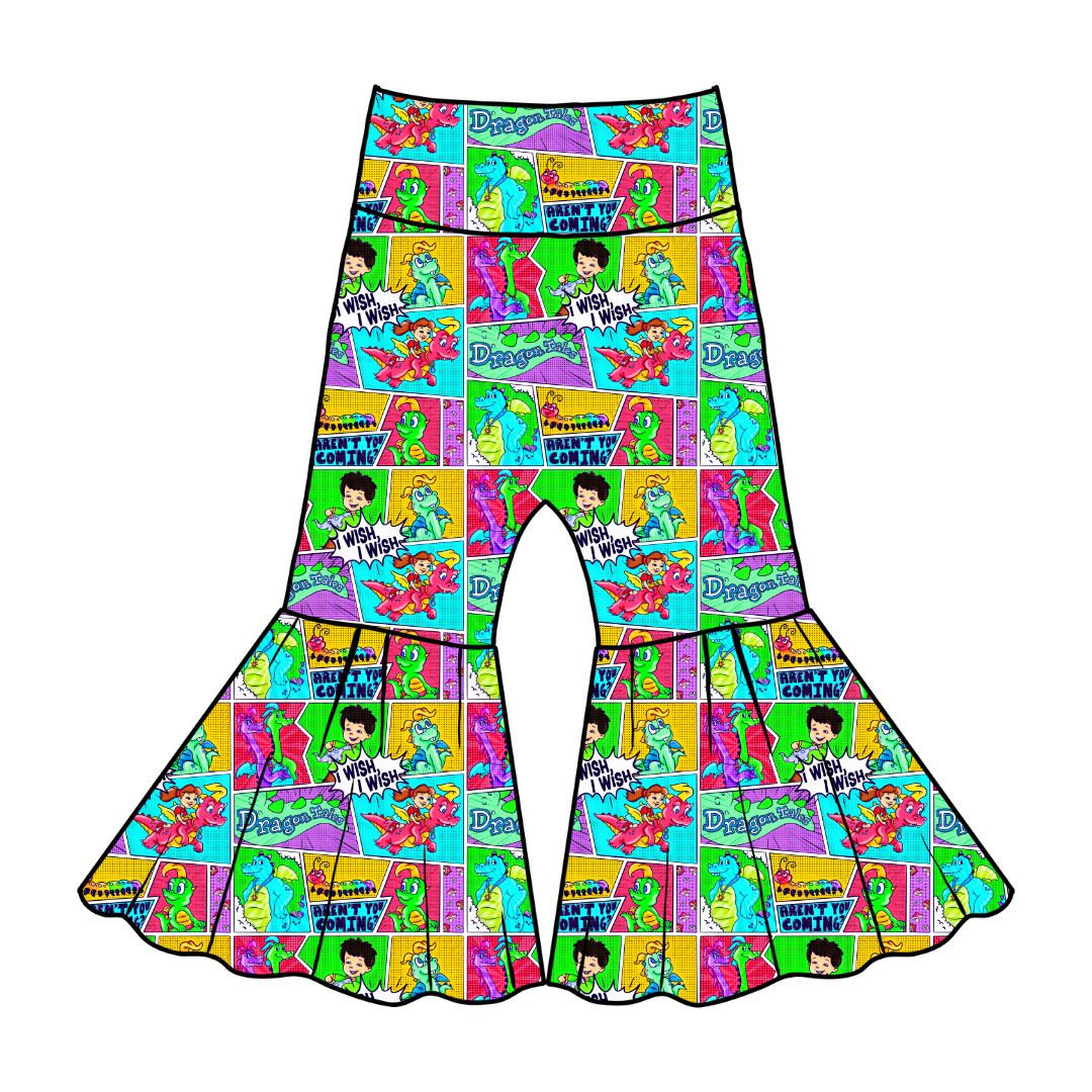 Dragon Dreams Mirage Knit Flares - PRE ORDER