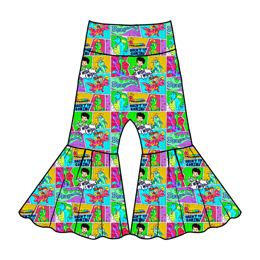 Dragon Dreams Mirage Knit Flares - PRE ORDER