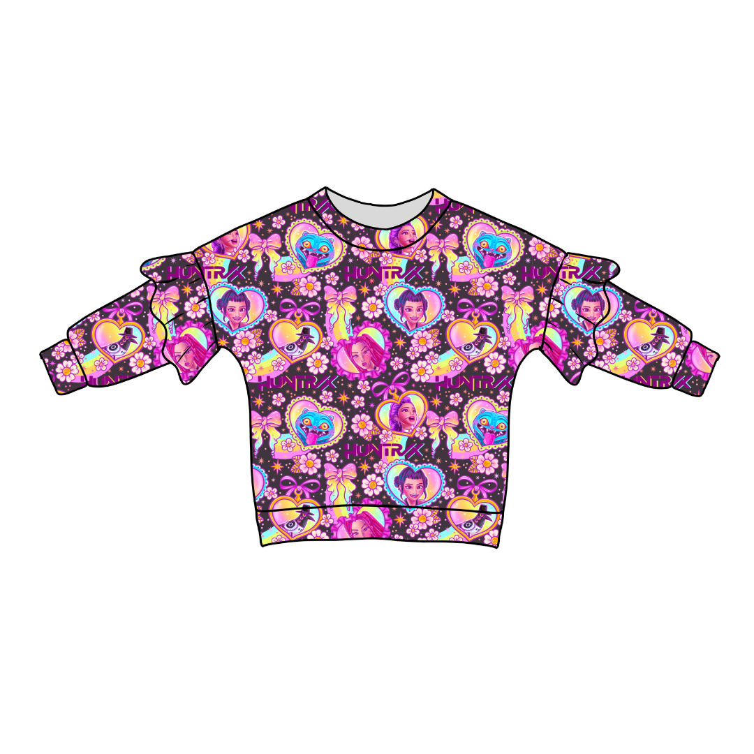 Soda Lillie Ruffle Sweater Bamboo - PRE ORDER