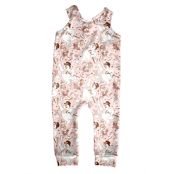 Jolly Snowman - Pink Oakley Overalls - Knit - Pre Order - Christmas Special