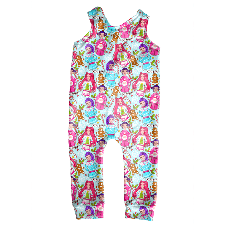 Holiday Pop Oakley Overalls - Knit - Pre Order - Christmas Special