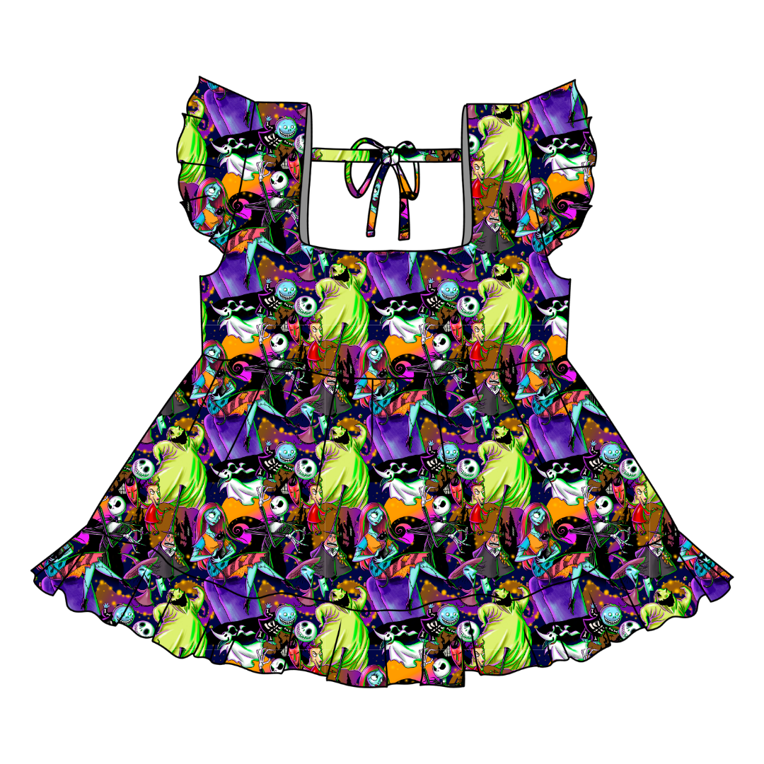 Sandy Claw - Sadie Tie Back Ruffle Top - PRE ORDER