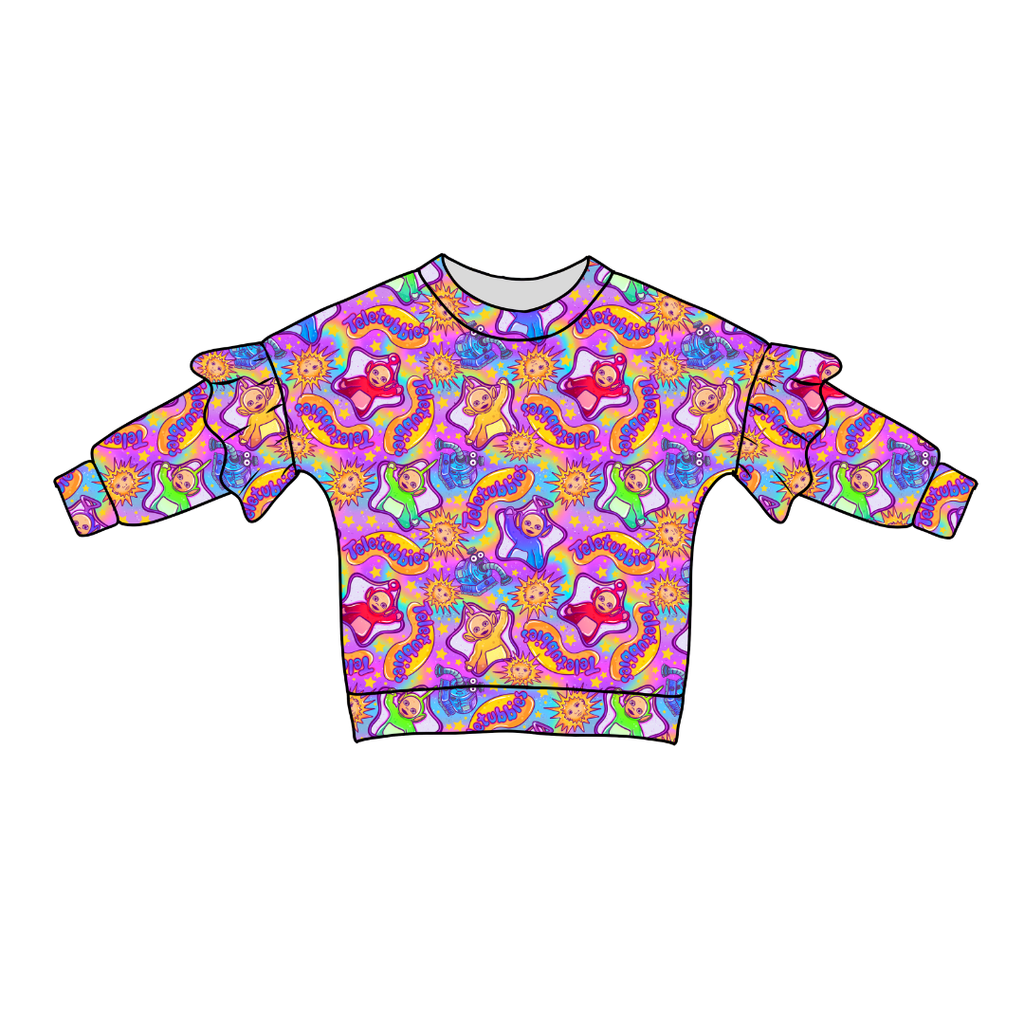 Tubbs Lillie Ruffle Sweater Bamboo - PRE ORDER