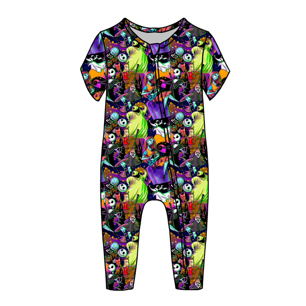 Sandy Claw Dandelion Short Sleeve Sleeper Bamboo - PRE ORDER