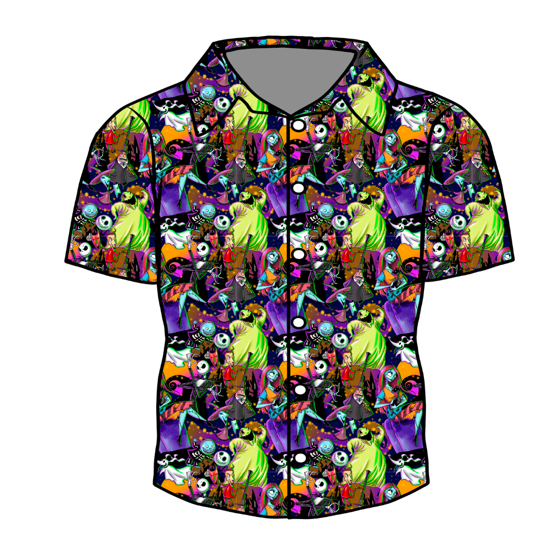 Sandy Claw - Twilight Men's Button Down Bamboo - Pre Order