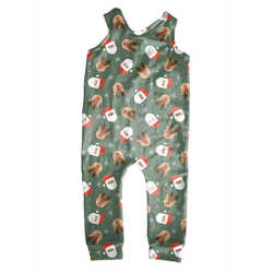 Sleigh Bell Dreams Oakley Overalls - Knit - Pre Order - Christmas Special