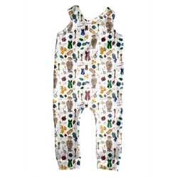 Holly & Plaid Oakley Overalls - Knit - Pre Order - Christmas Special