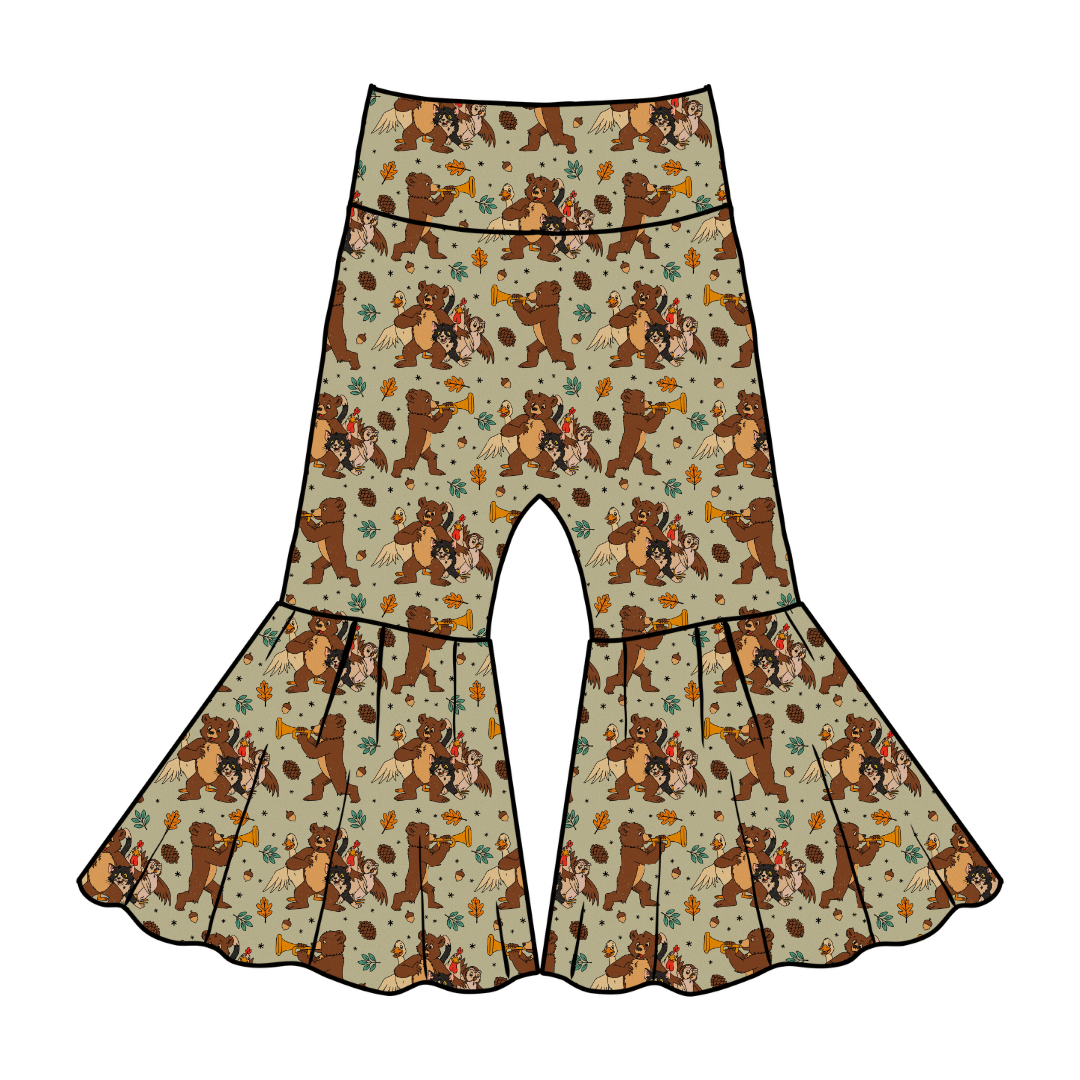 Woodland Melody Mirage Knit Flares - PRE ORDER