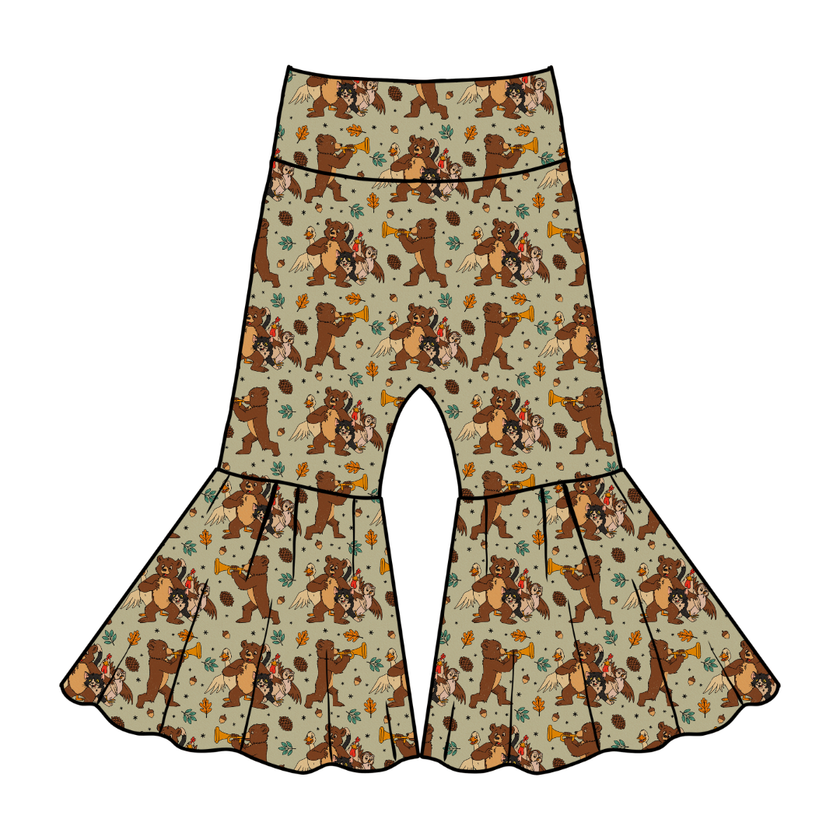 Woodland Melody Mirage Knit Flares - PRE ORDER