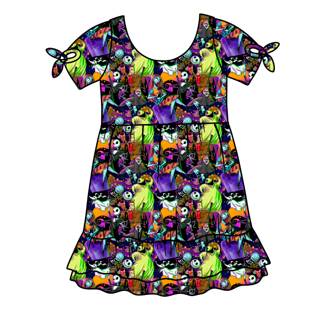 Sandy Claw - Serenity Short Sleeve Lounge Dress - PRE ORDER