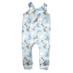 Snowy Sidekicks Oakley Overalls - Knit - Pre Order - Christmas Special