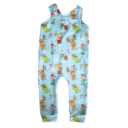 Holiday Parade Oakley Overalls - Knit - Pre Order - Christmas Special