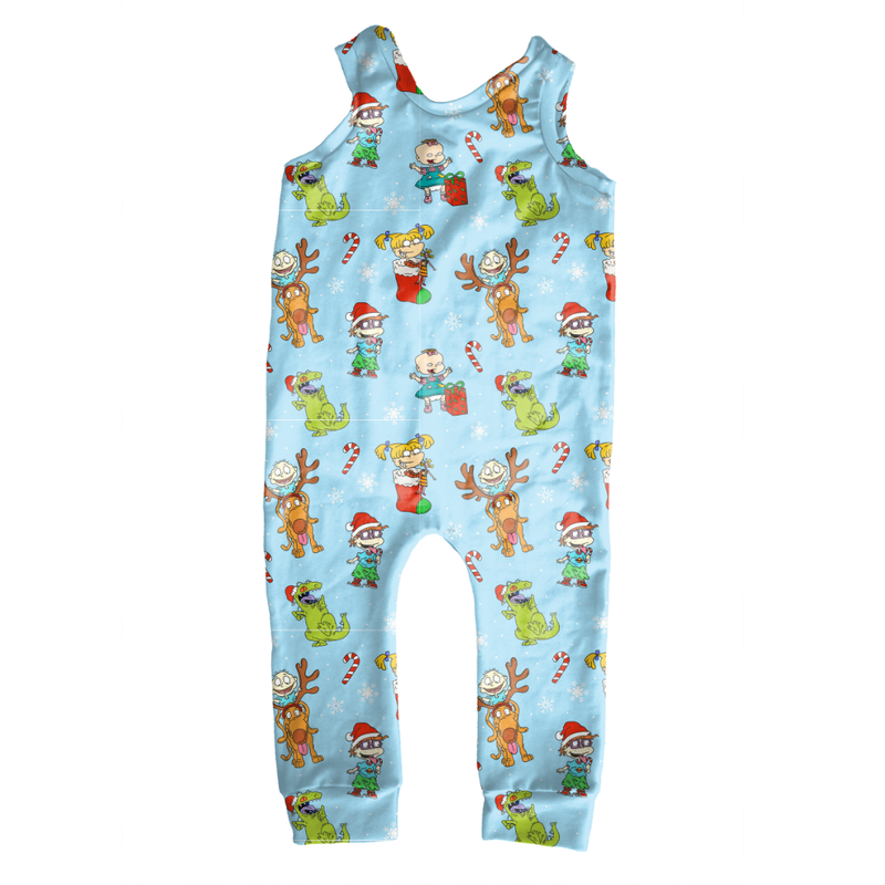 Holiday Parade Oakley Overalls - Knit - Pre Order - Christmas Special