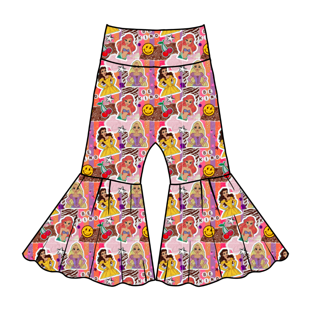 Royal Daydreams Mirage Knit Flares - PRE ORDER