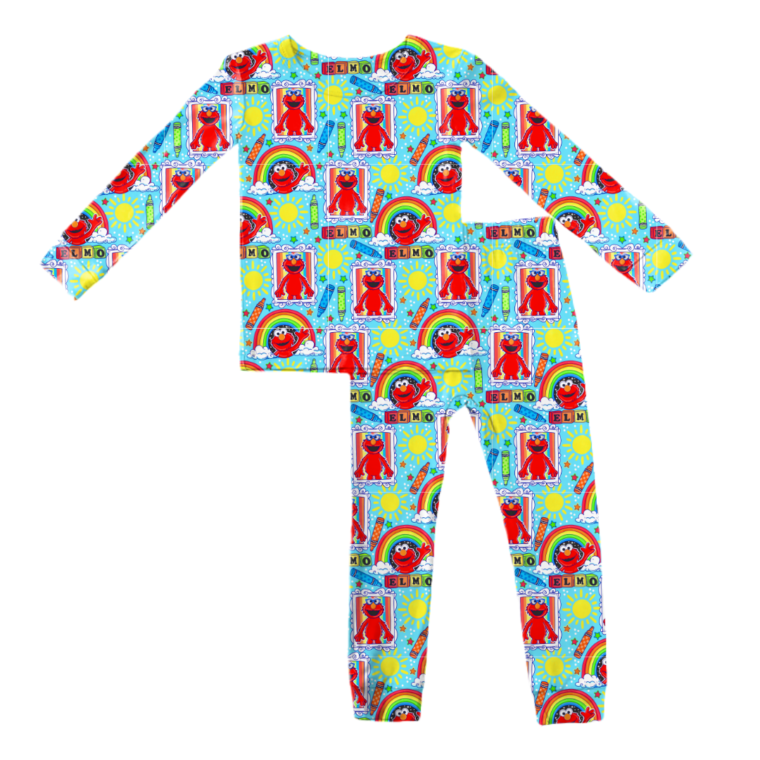Learning is fun!? Slumber Bamboo Long Sleeve Pants Set - PRE ORDER