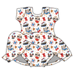 Crusin' Charming Short Sleeve Skirted Leotard - PRE ORDER