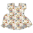 Ahoy, Matey! Charming Short Sleeve Skirted Leotard - PRE ORDER