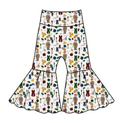 Holly & Plaid Mirage Bellbottoms - Knit - Pre Order - Christmas Special