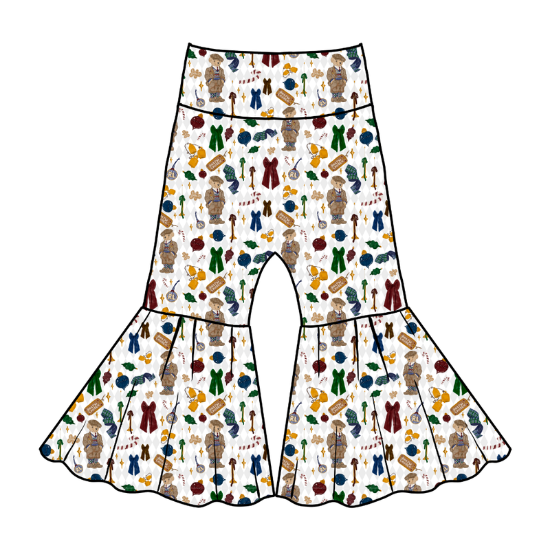 Holly & Plaid Mirage Bellbottoms - Knit - Pre Order - Christmas Special