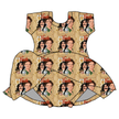 Never Grow Up Chic Short sleeve Skirted Leotard Knit - PRE ORDER