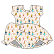 Playtime Pals Chic Short sleeve Skirted Leotard Knit - PRE ORDER