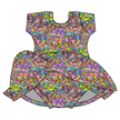 90's Playdate Charming Short Sleeve Skirted Leotard - PRE ORDER