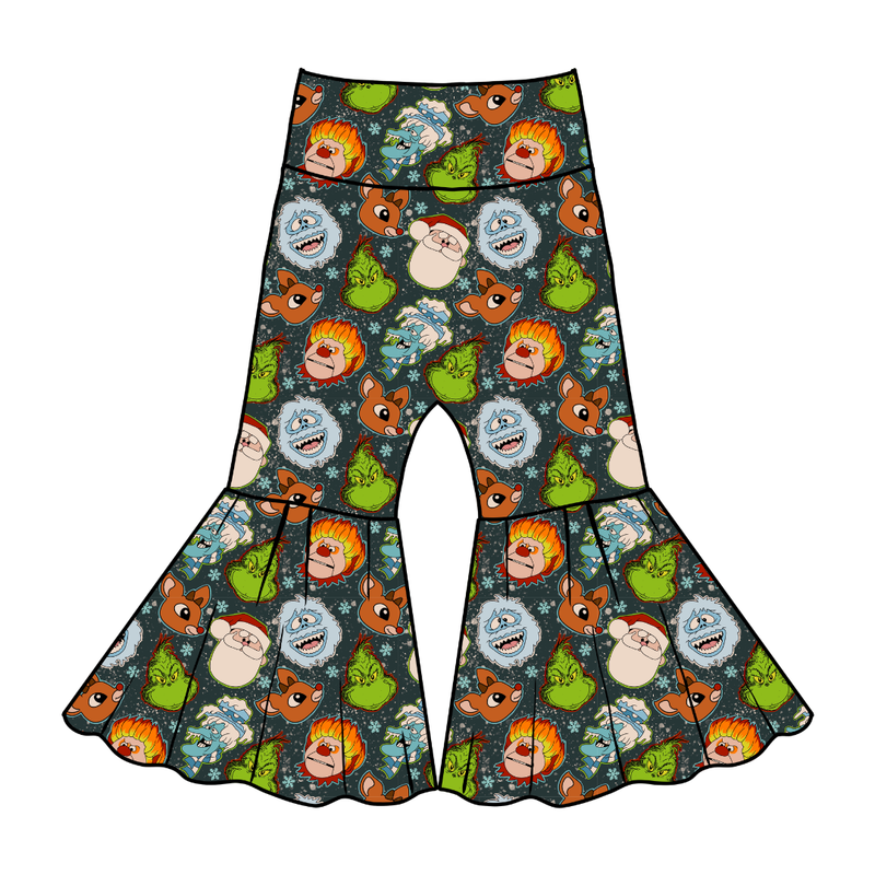 Classic Christmas Mischief Mirage Bellbottoms - Knit - Pre Order - Christmas Special