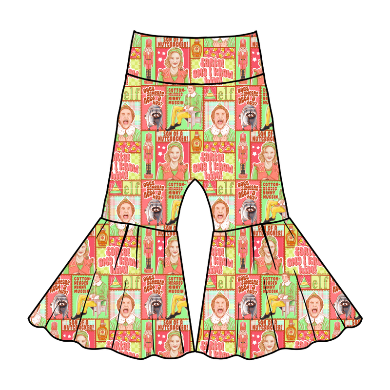 Someone Needs a Hug Mirage Bellbottoms - Knit - Pre Order - Christmas Special