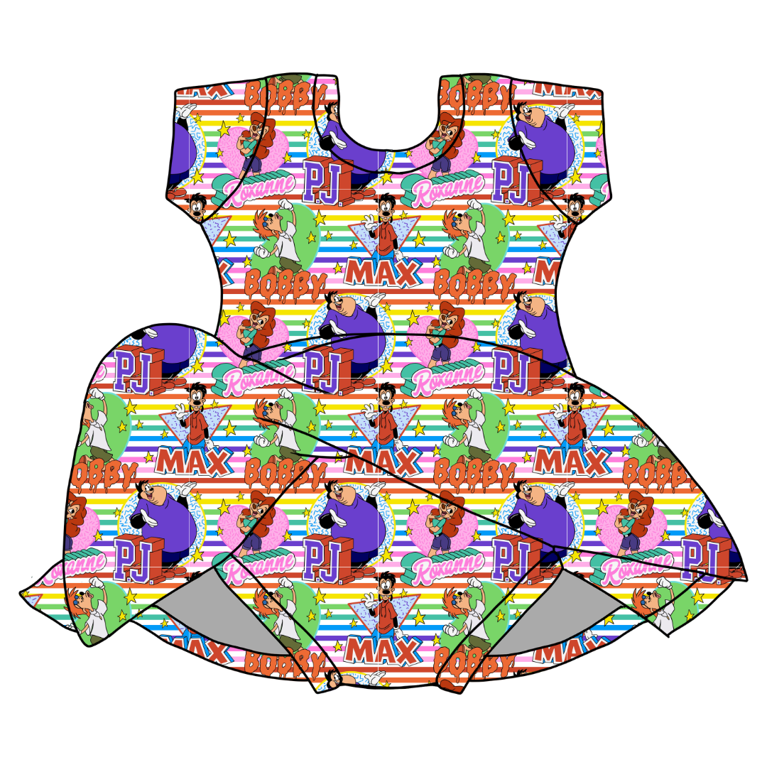 Stand Out, Bobby! Chic Short sleeve Skirted Leotard Knit - PRE ORDER