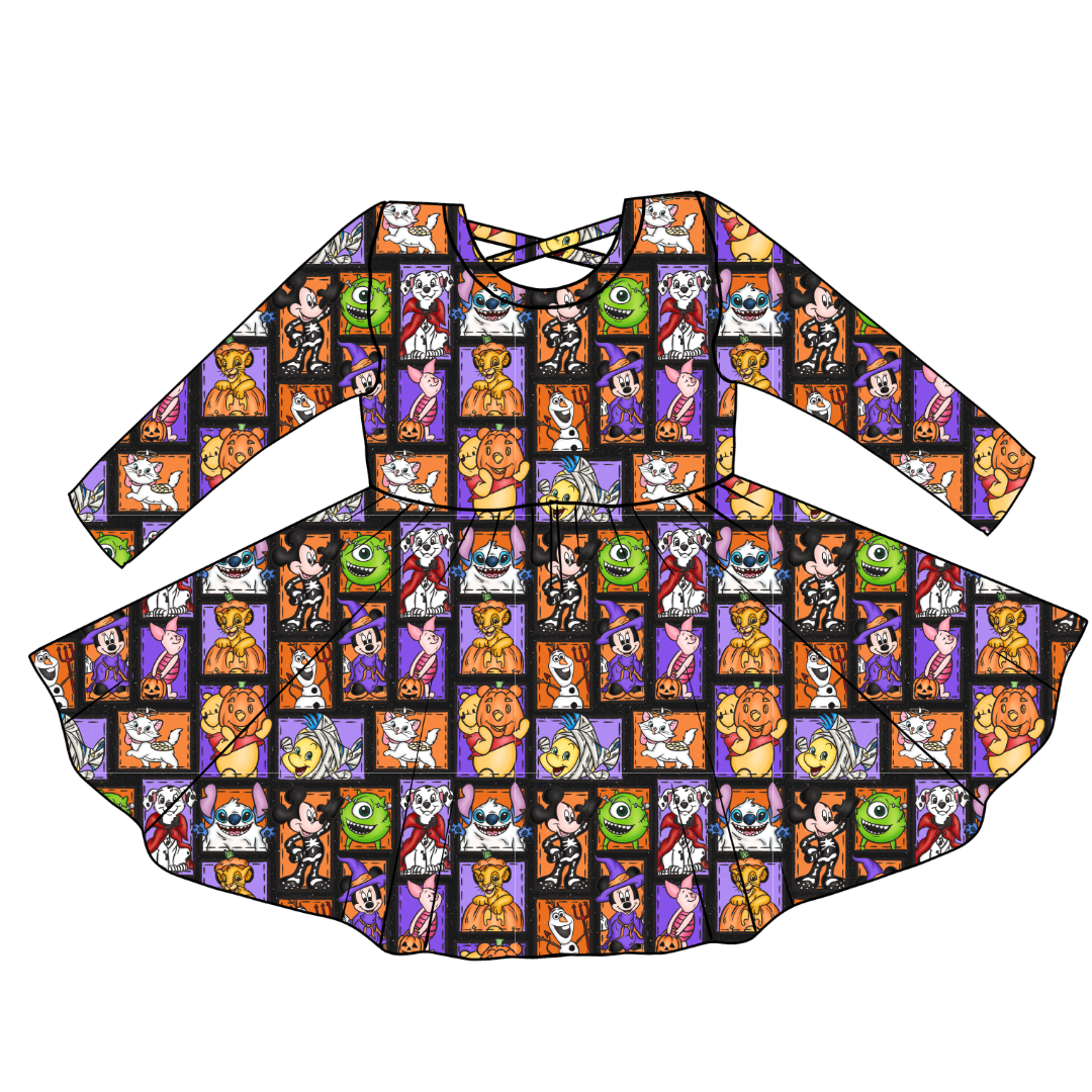 Magical Mashup - Violet Cross Back Long Sleeve Knit - PRE ORDER