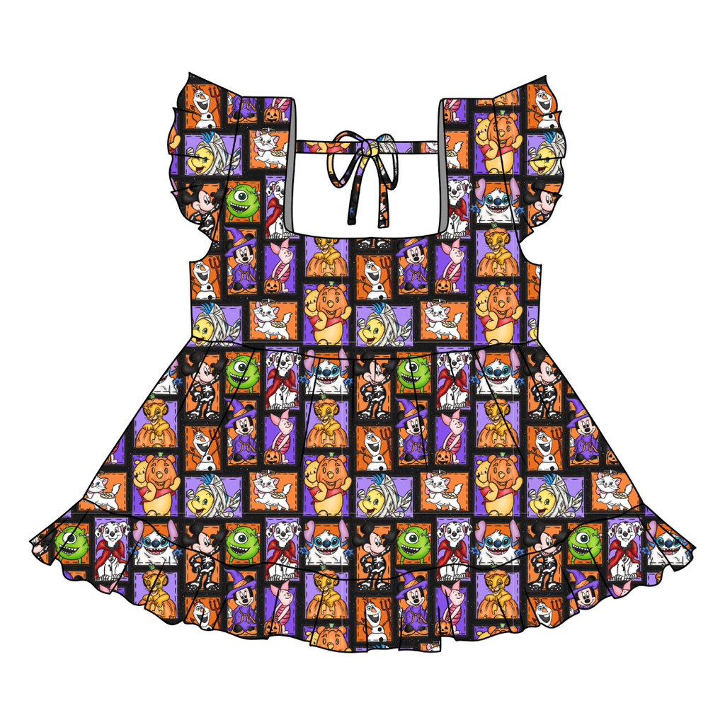 Magical Mashup - Sadie Tie Back Ruffle Top - PRE ORDER