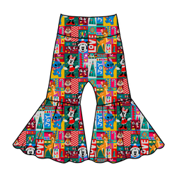 Jolly Patchwork Mirage Bellbottoms - Knit - Pre Order - Christmas Special