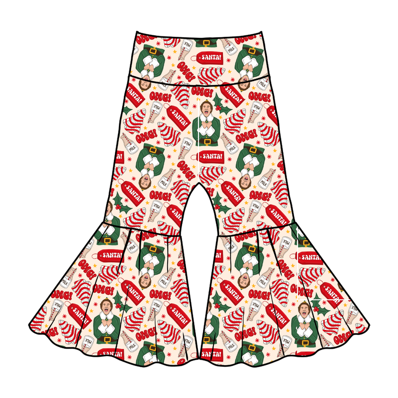 World's Best Elf Mirage Bellbottoms - Knit - Pre Order - Christmas Special