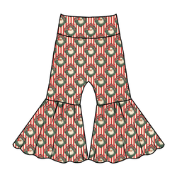 Candy Cane Lane Mirage Bellbottoms - Knit - Pre Order - Christmas Special