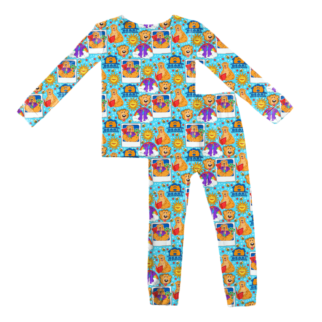What's the story? Slumber Bamboo Long Sleeve Pants Set - PRE ORDER