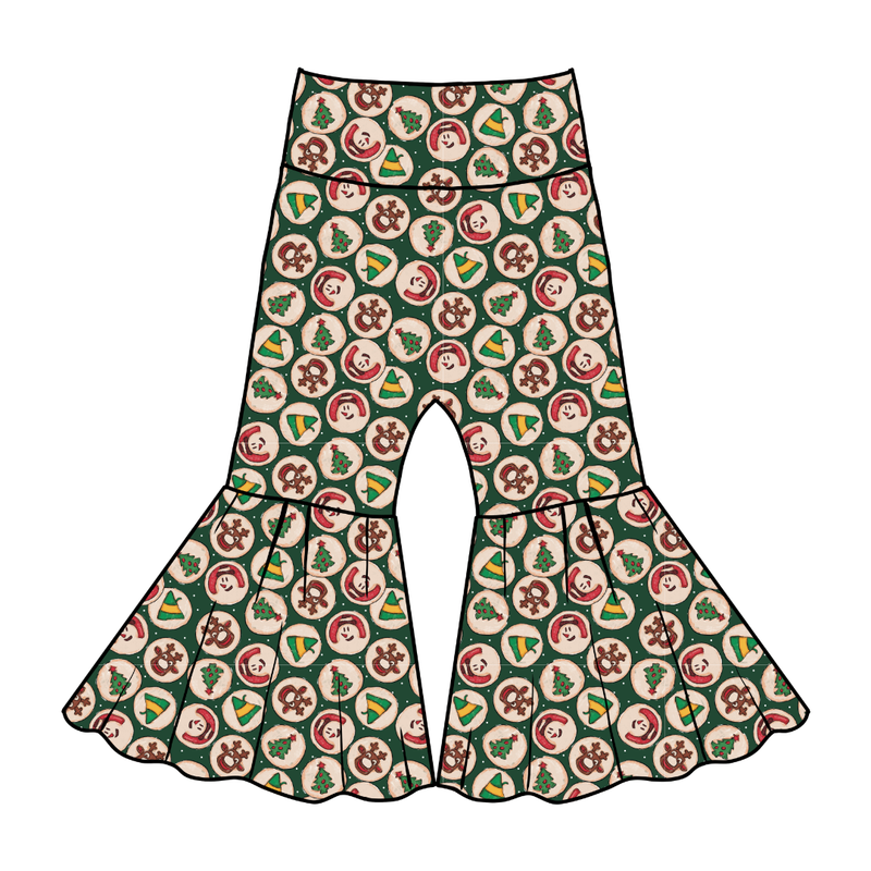Christmas Cookies Mirage Bellbottoms - Knit - Pre Order - Christmas Special