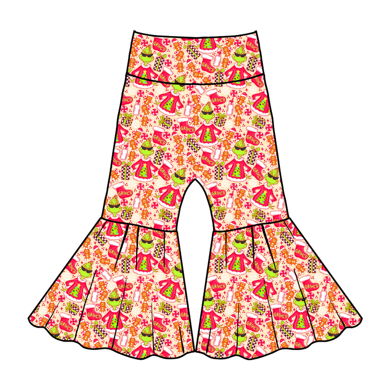 Baking Spirits Bright Mirage Bellbottoms - Knit - Pre Order - Christmas Special