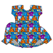 House of Blue Chic Short sleeve Skirted Leotard Knit - PRE ORDER