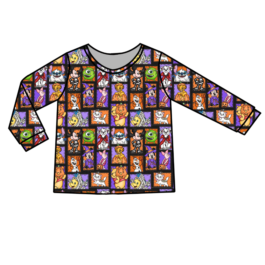 Magical Mashup - Ruby Long Sleeve Bamboo Shirt - Pre Order