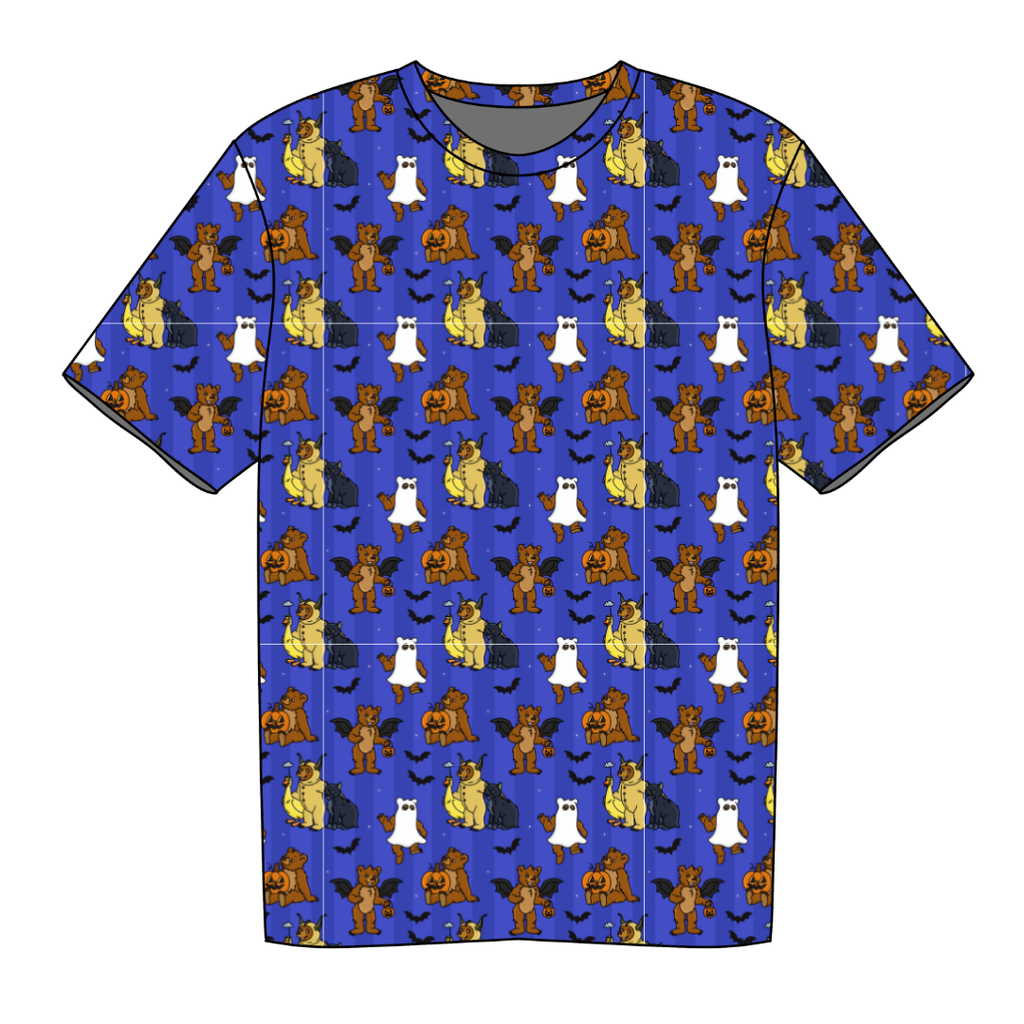 Goblin Night - Moss Short Sleeve Bamboo Shirt - PRE ORDER