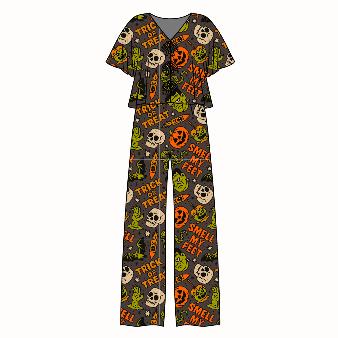 M A S H - Lollipop Women's Front Tie Set Bamboo - Pre Order