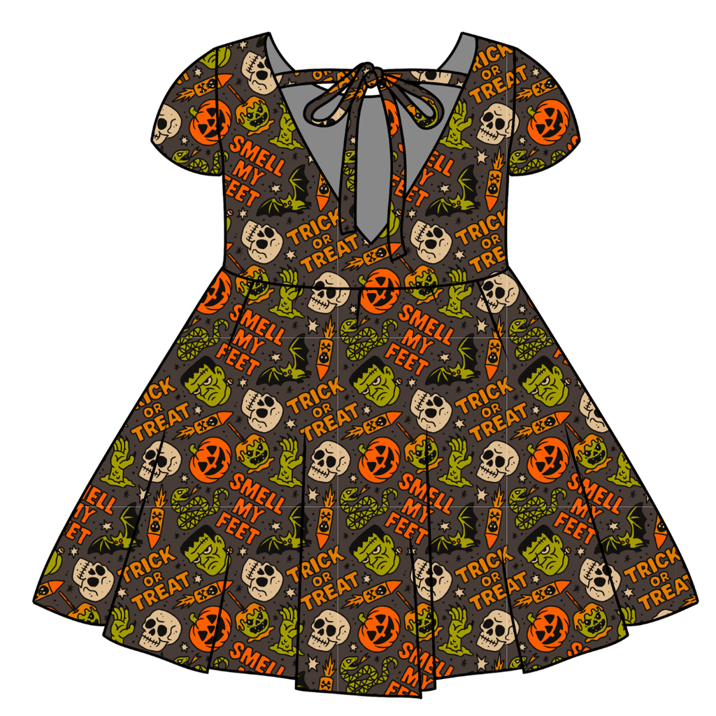 M A S H - Honey Girl's Twirl Dress Bamboo - PRE ORDER