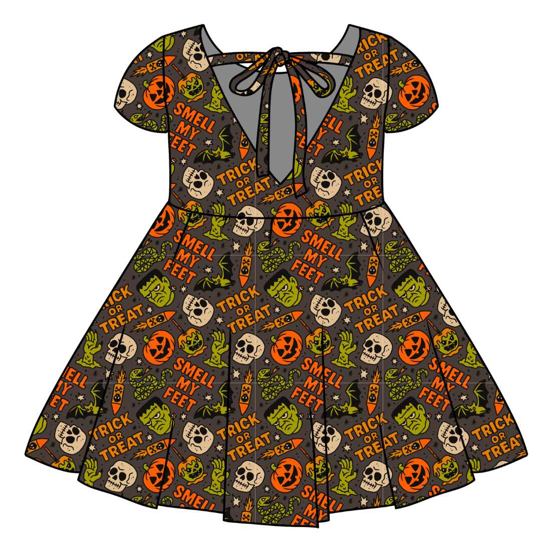 M A S H - Honey Girl's Twirl Dress Bamboo - PRE ORDER