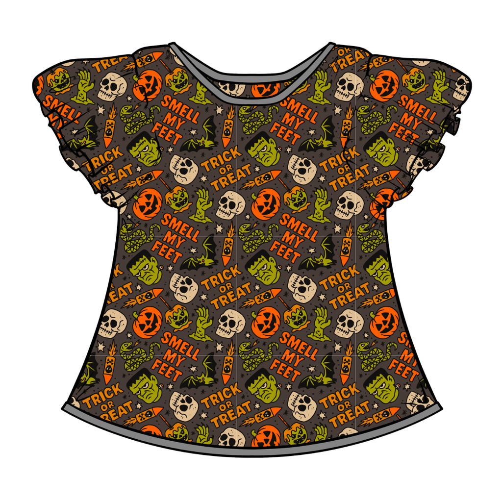 M A S H Moon Short Sleeve Flutter Bamboo Shirt - PRE ORDER