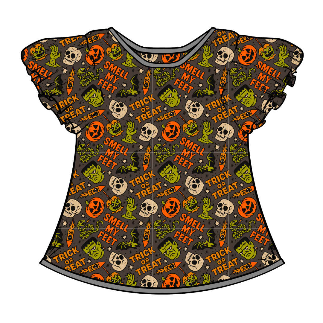 M A S H Moon Short Sleeve Flutter Bamboo Shirt - PRE ORDER