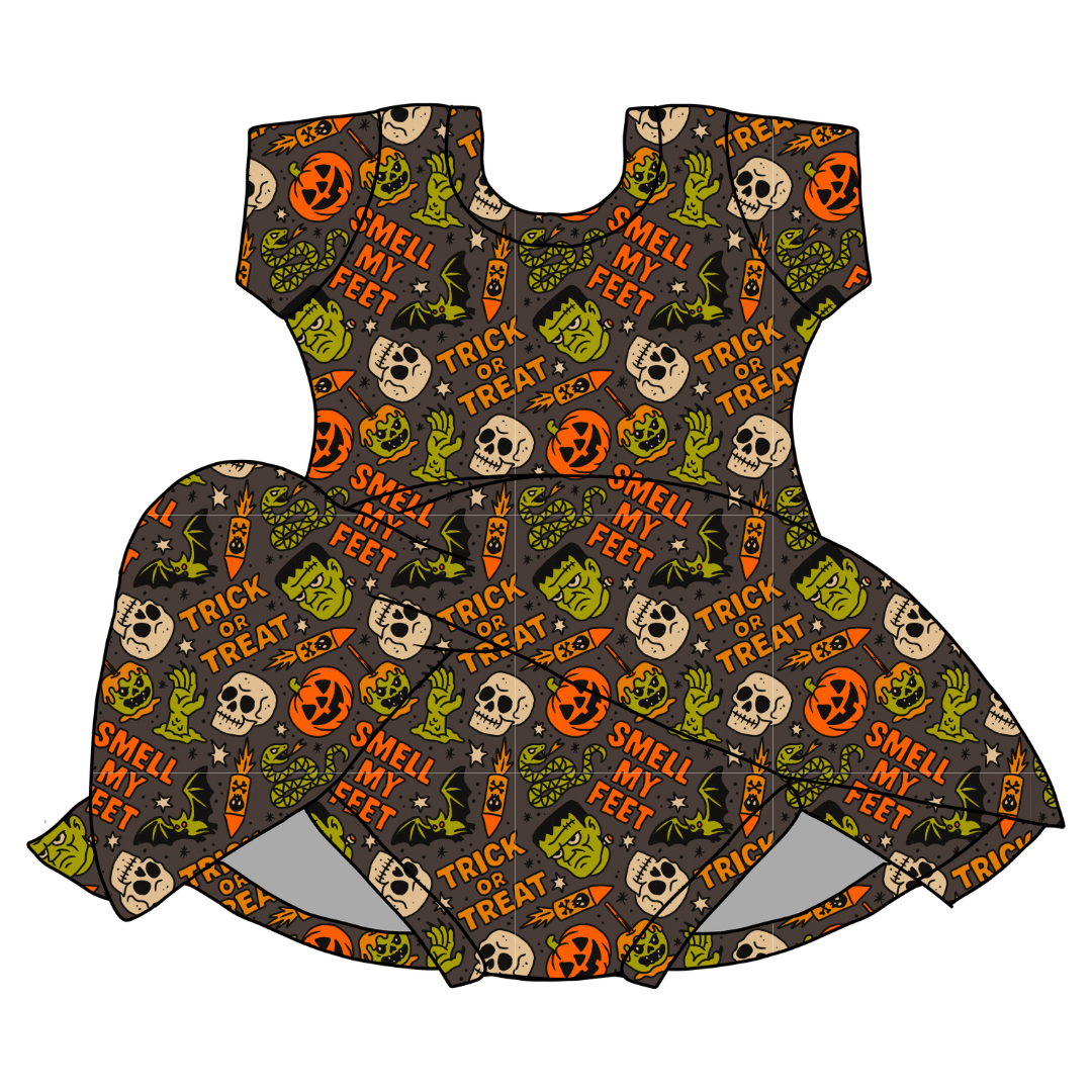 M A S H Charming Short Sleeve Skirted Leotard - PRE ORDER