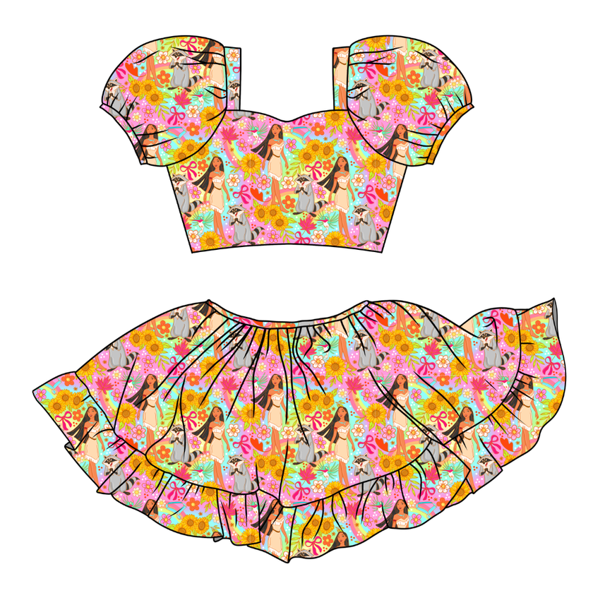 Wild & Free Starlet Skirt Set Knit - PRE ORDER