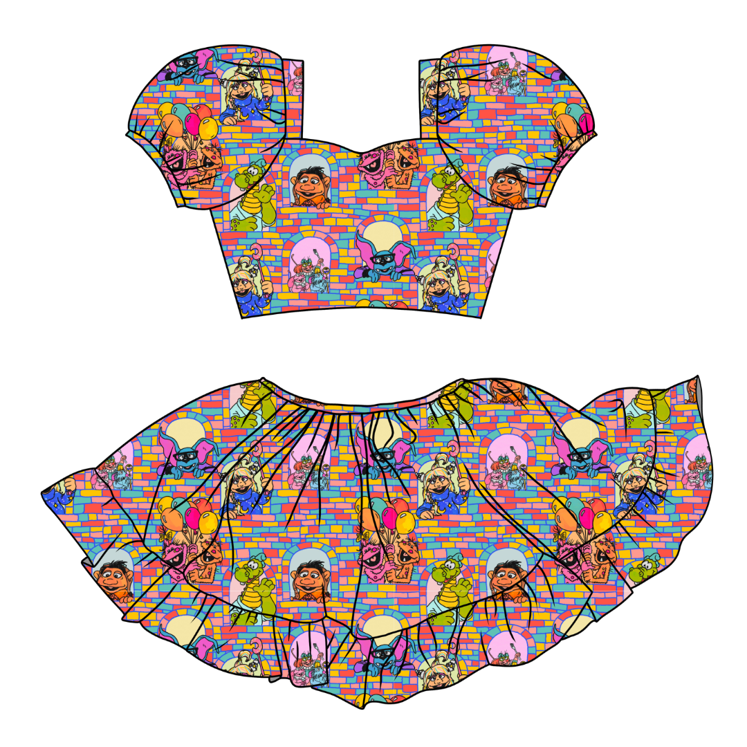 Sunny Side Friends Starlet Skirt Set Knit - PRE ORDER